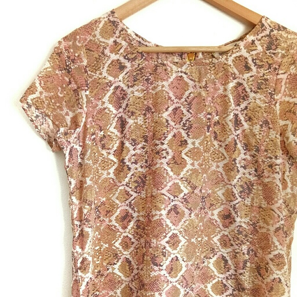 Anthropologie•Fynn and Rose•Snake Skin Pri… - Picture 4 of 8